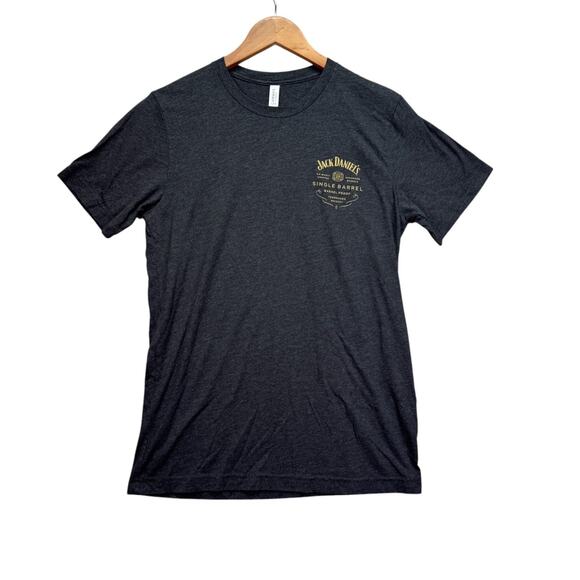 Jack Daniels Single Barrel Rye Whiskey Tennessee T-Shirt Men's Dark Gray M - Picture 1 of 2